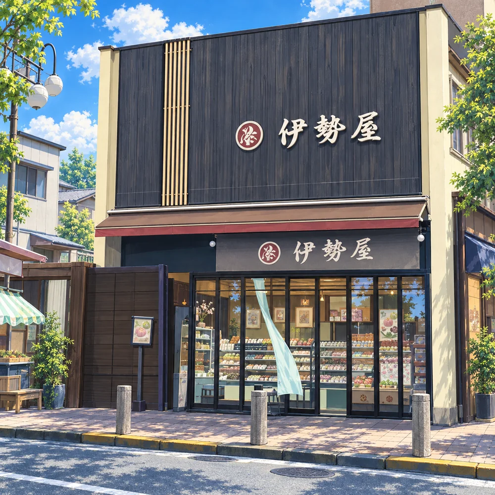 伊勢屋 菓子店